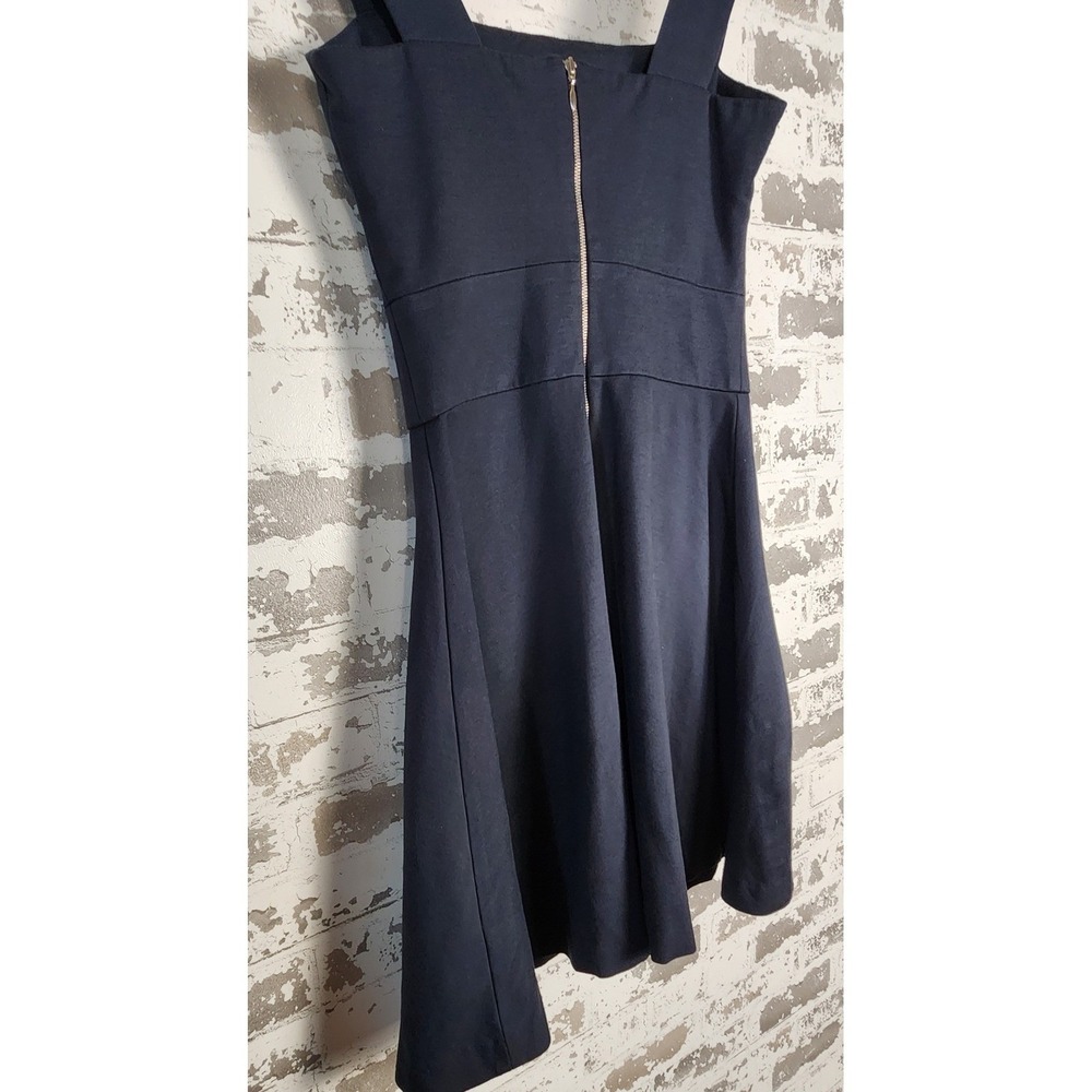 Banana Republic A-Line Dress Size 4 Navy Milly Collection Mini Sleeveless Career - Picture 12 of 16